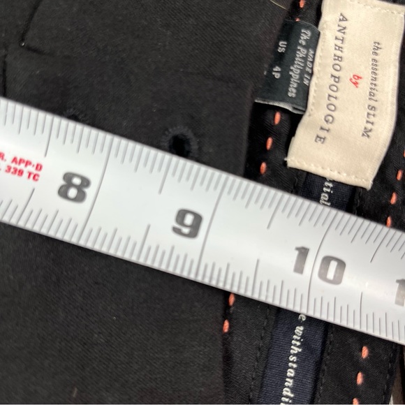 Anthropologie The Essential Slim Black Pants - Picture 9 of 11